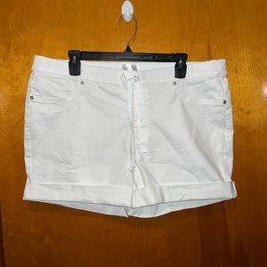White shorts